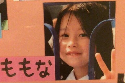 笠原桃奈さんの幼少期の写真①