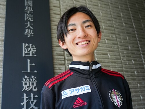 平林清澄選手のワンショット写真